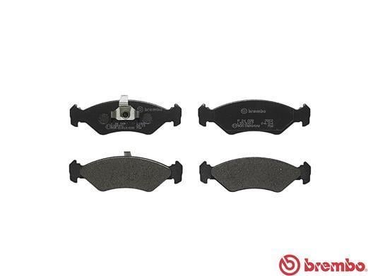 Jeu de 4 plaquettes de frein BREMBO ref. P 24 028