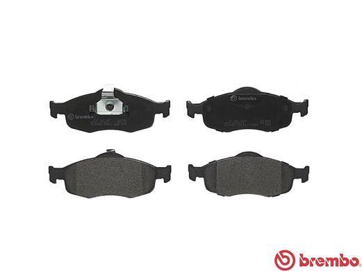 Jeu de 4 plaquettes de frein BREMBO ref. P 24 037