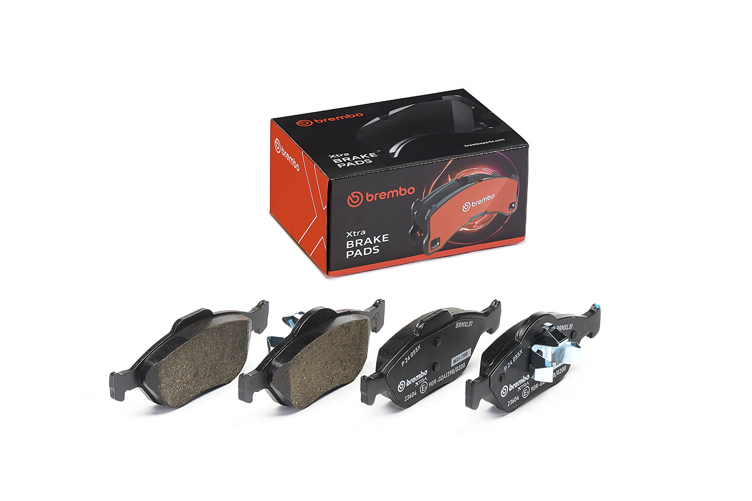 Jogo de 4 pastilhas de travão BREMBO ref. P 24 055X