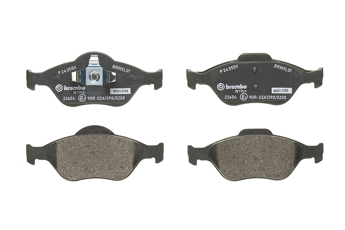 Jogo de 4 pastilhas de travão BREMBO ref. P 24 055X