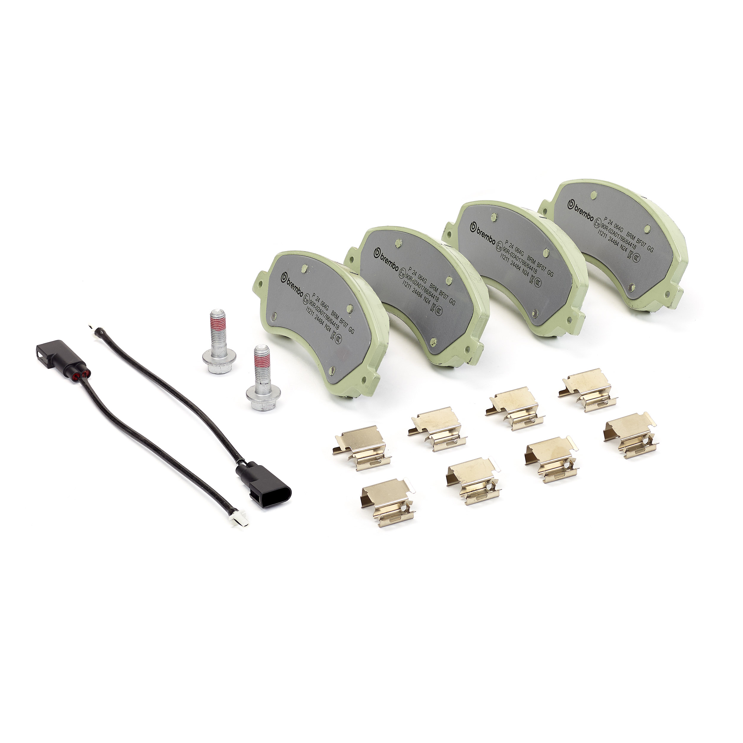 Jogo de 4 pastilhas de travão BREMBO ref. P 24 064G