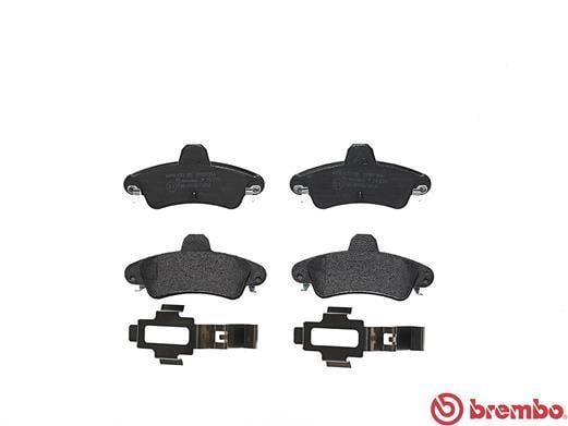 Jeu de 4 plaquettes de frein BREMBO ref. P 24 070