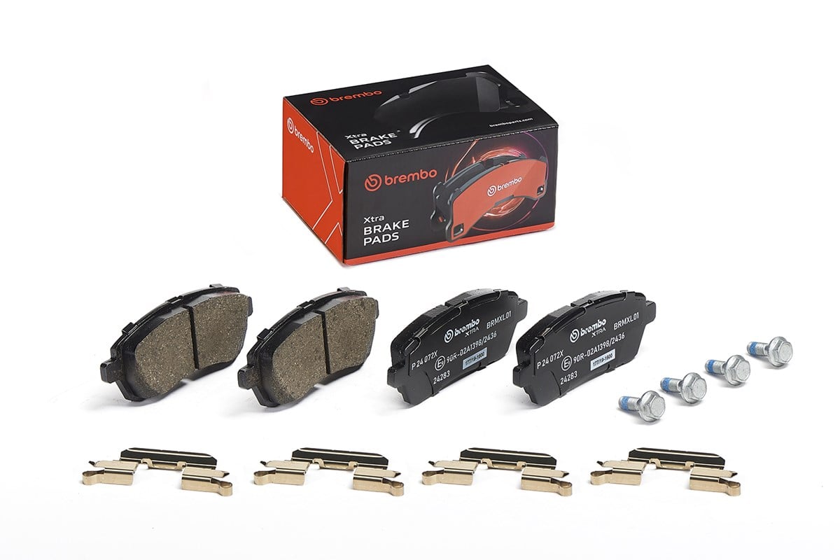 Jogo de 4 pastilhas de travão BREMBO ref. P 24 072X