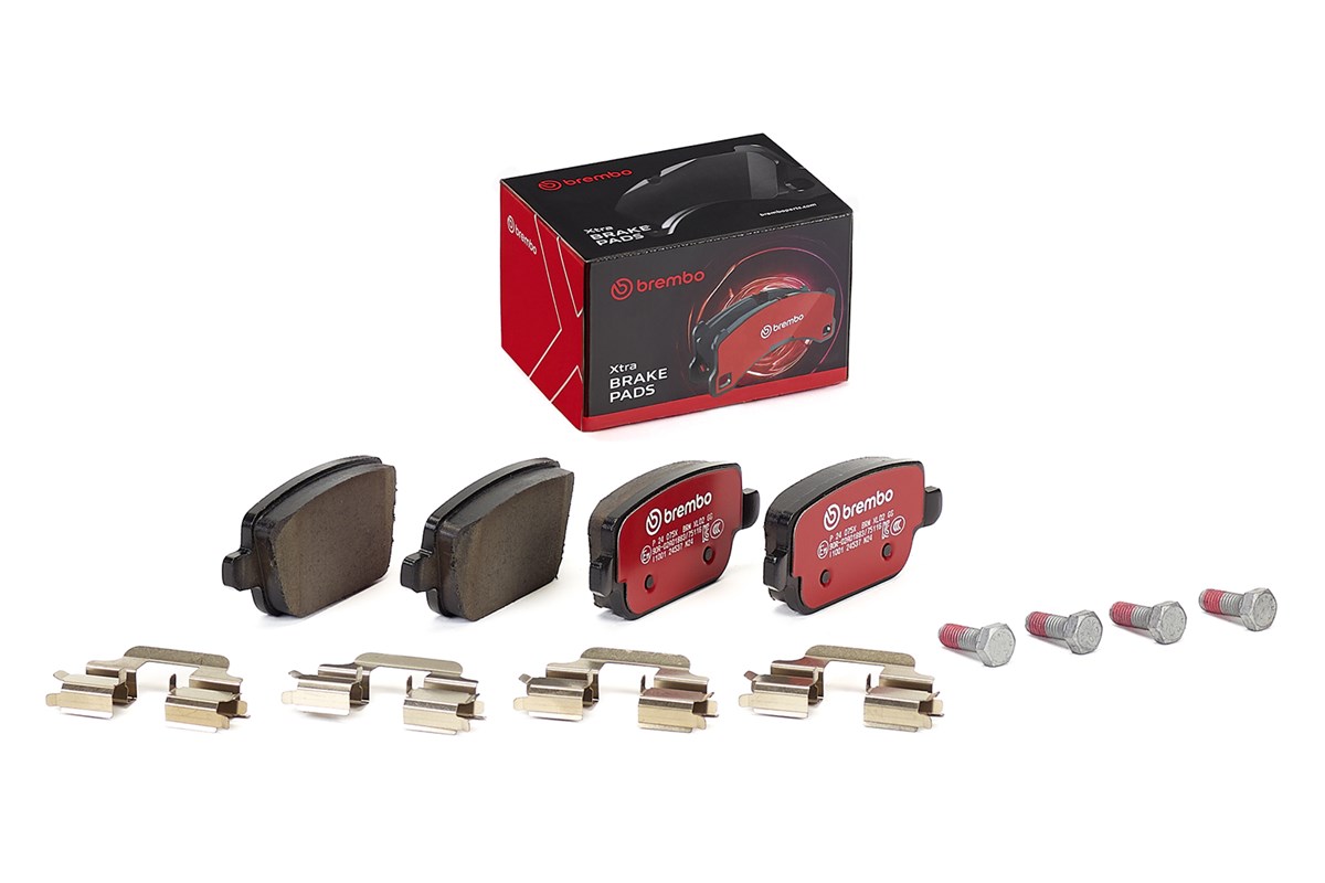 Jogo de 4 pastilhas de travão BREMBO ref. P 24 075X