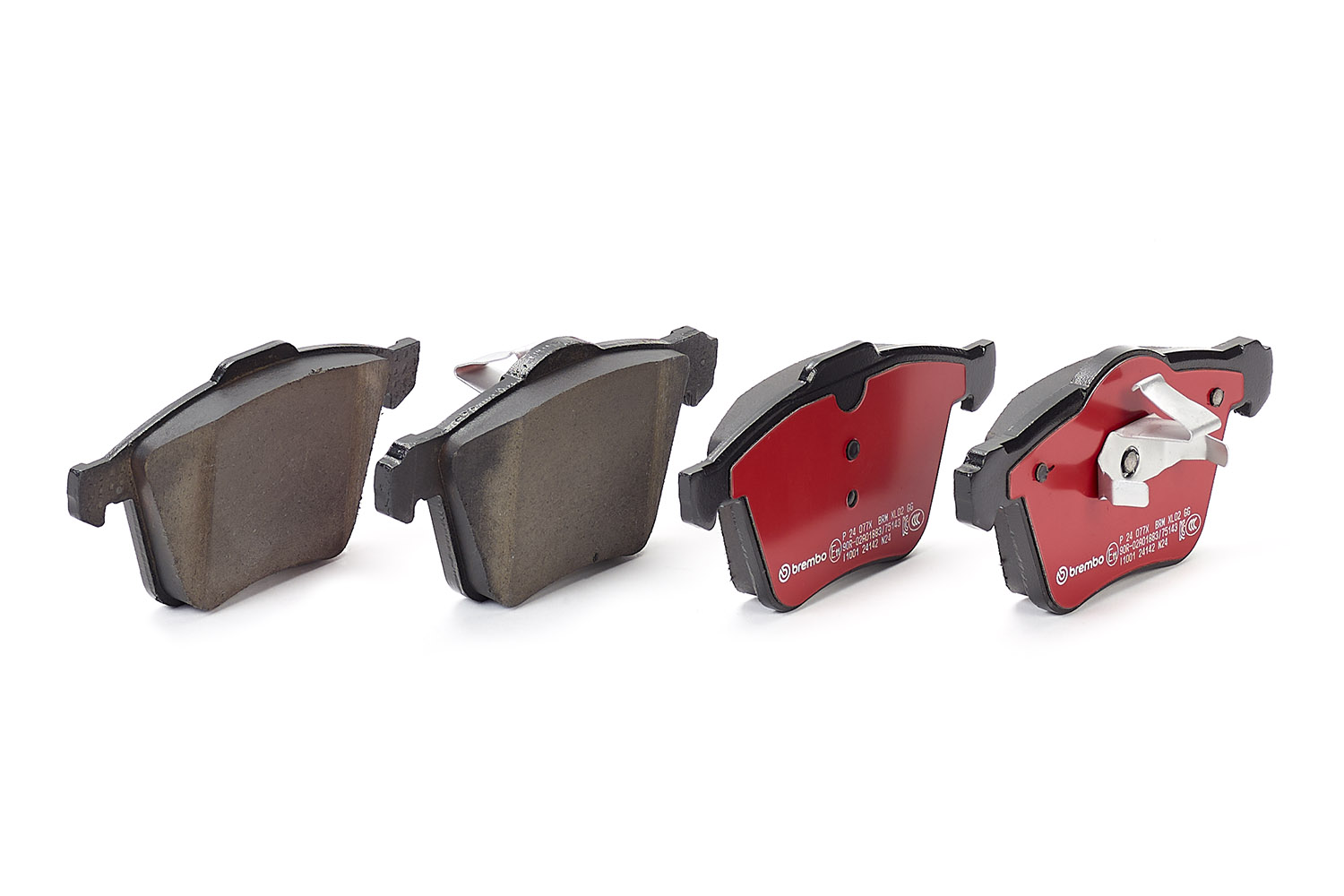 Jogo de 4 pastilhas de travão BREMBO ref. P 24 077X