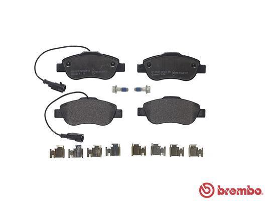 Jogo de 4 pastilhas de travão BREMBO ref. P 24 150
