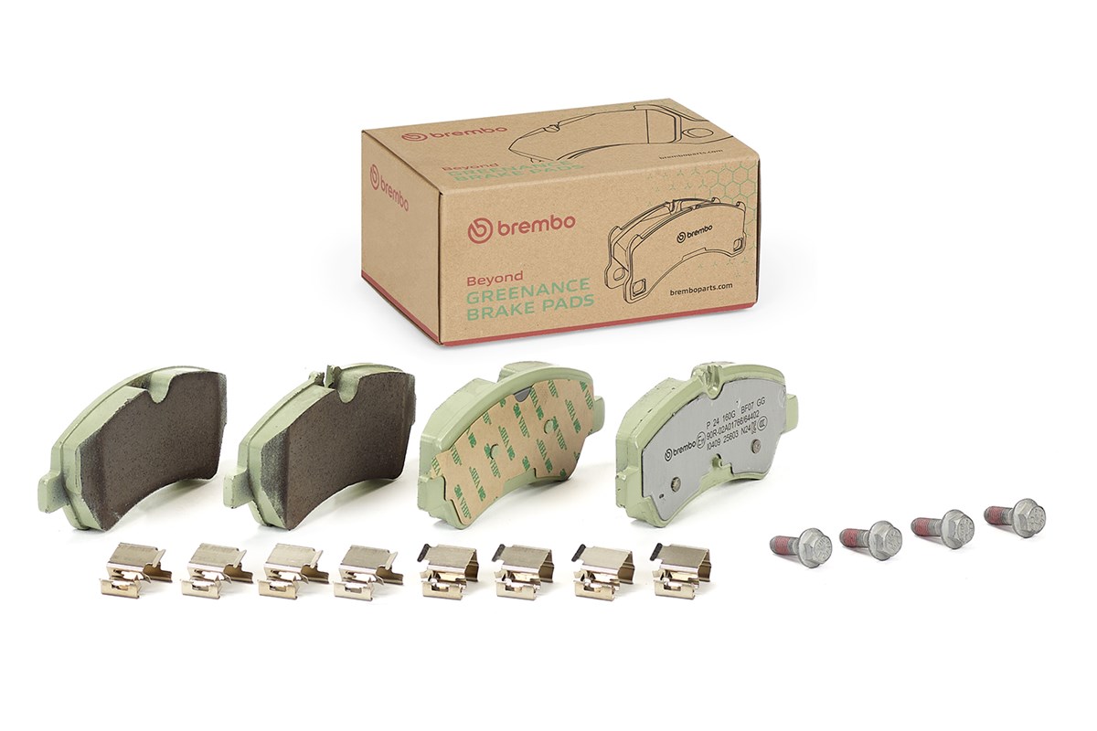 Jogo de 4 pastilhas de travão BREMBO ref. P 24 160G