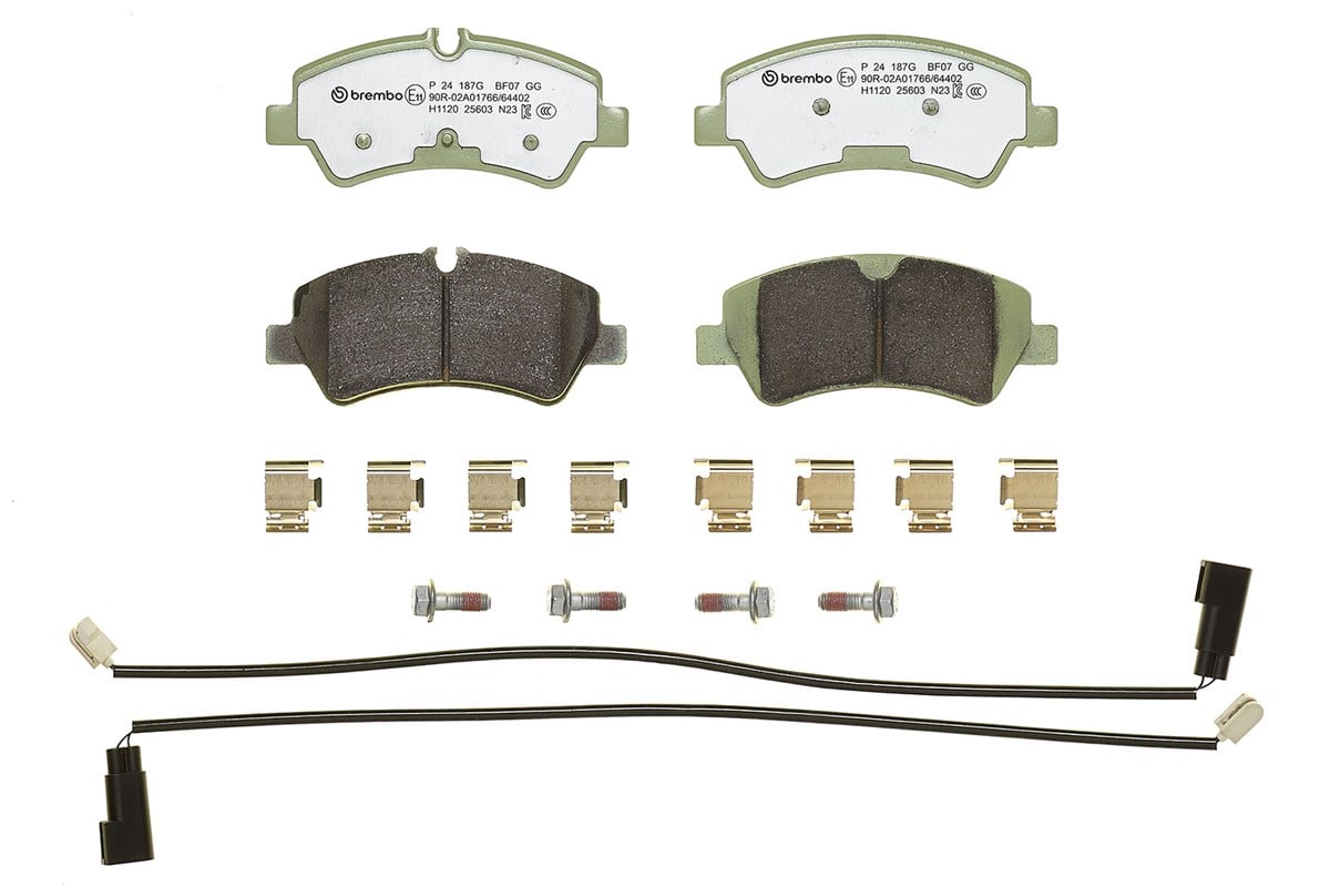 Jogo de 4 pastilhas de travão BREMBO ref. P 24 187G