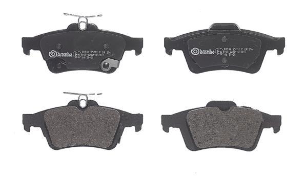 Jogo de 4 pastilhas de travão BREMBO ref. P 24 216