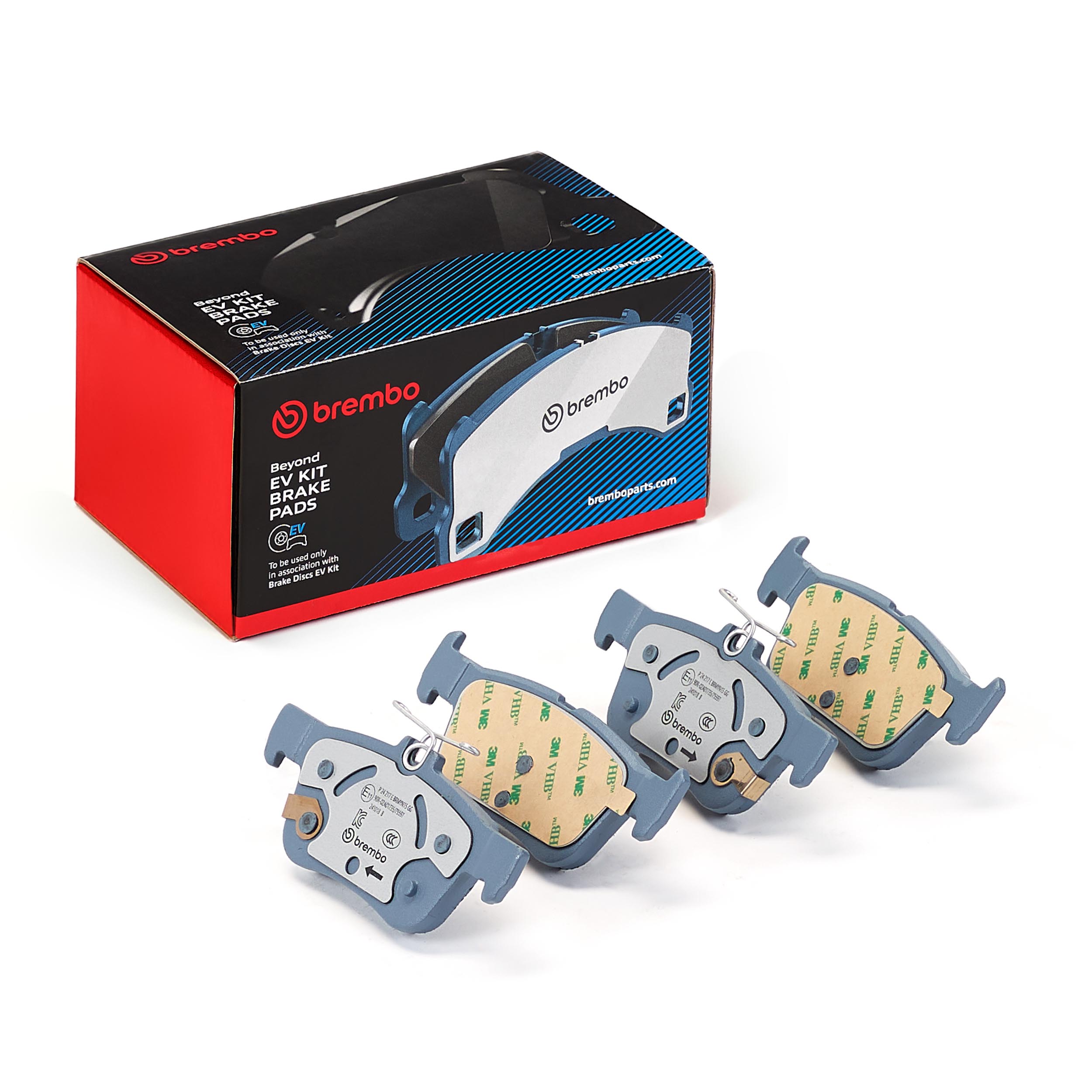 Jogo de 4 pastilhas de travão BREMBO ref. P 24 217E
