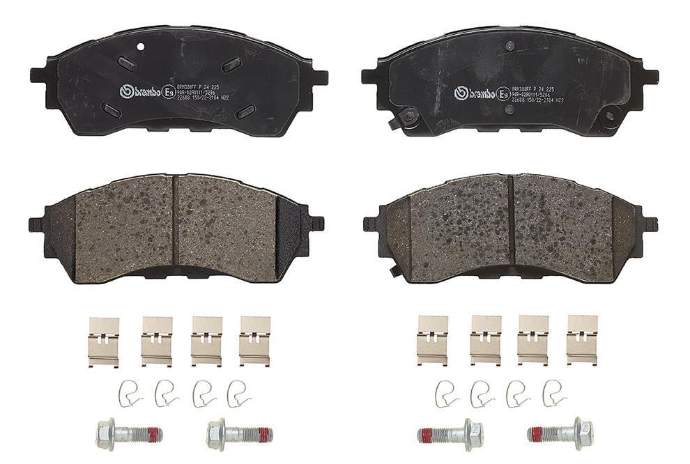 Jogo de 4 pastilhas de travão BREMBO ref. P 24 225