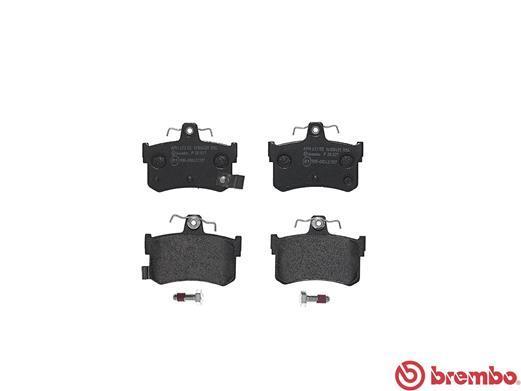 Jogo de 4 pastilhas de travão BREMBO ref. P 28 027