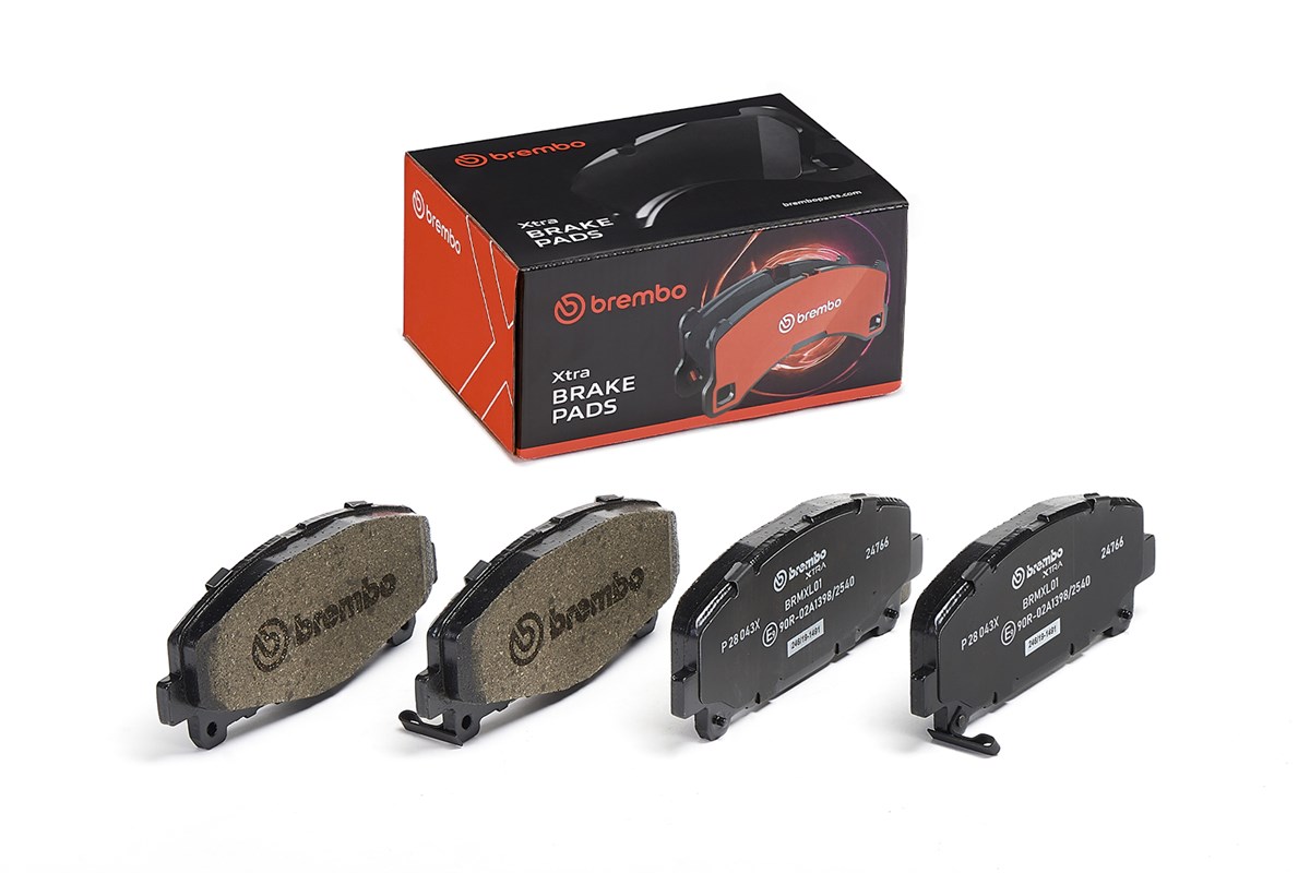 Jogo de 4 pastilhas de travão BREMBO ref. P 28 043X