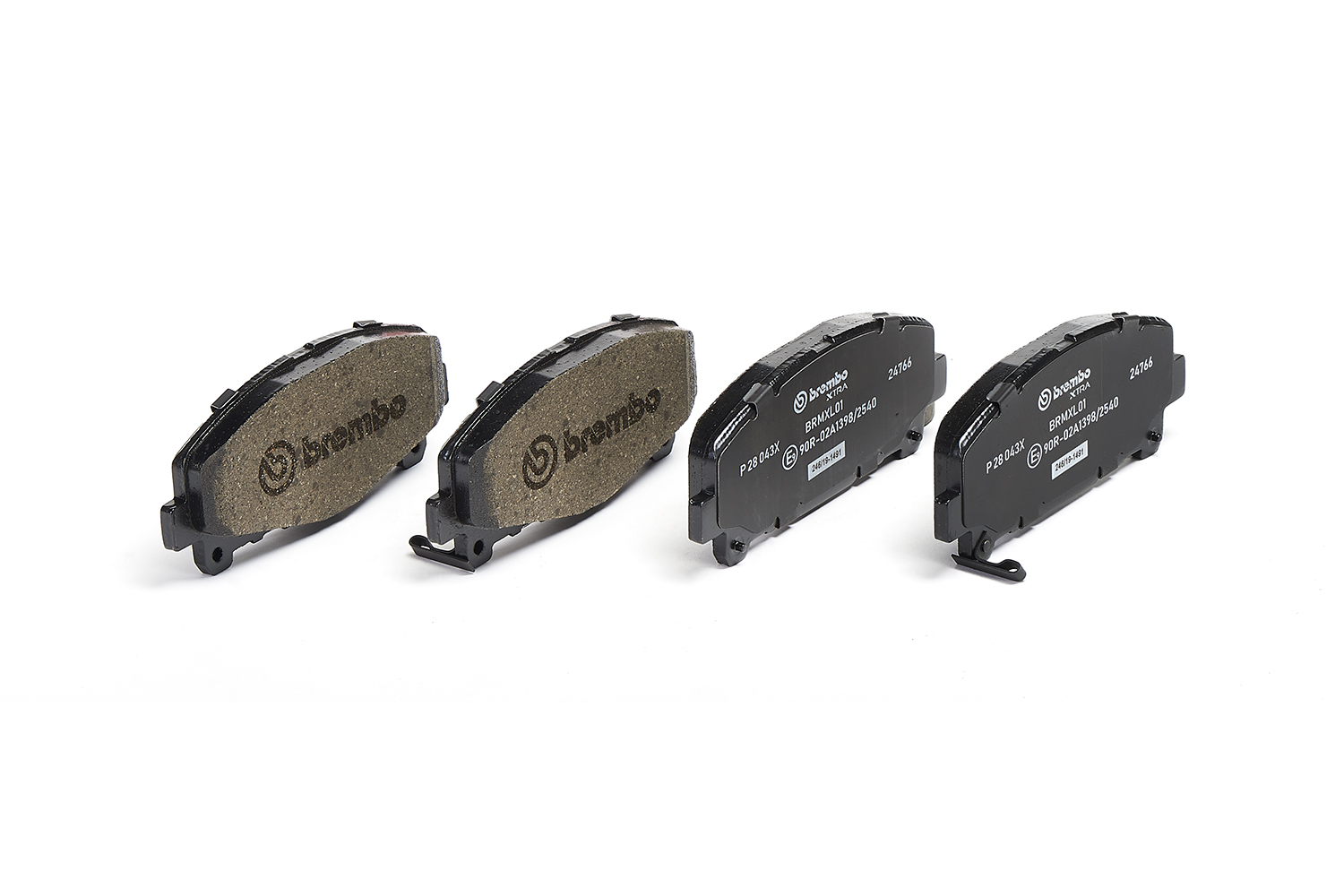 Jogo de 4 pastilhas de travão BREMBO ref. P 28 043X