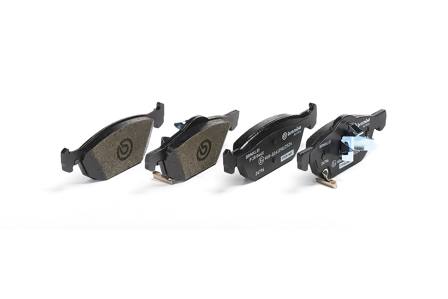 Jeu de 4 plaquettes de frein BREMBO ref. P 28 044X