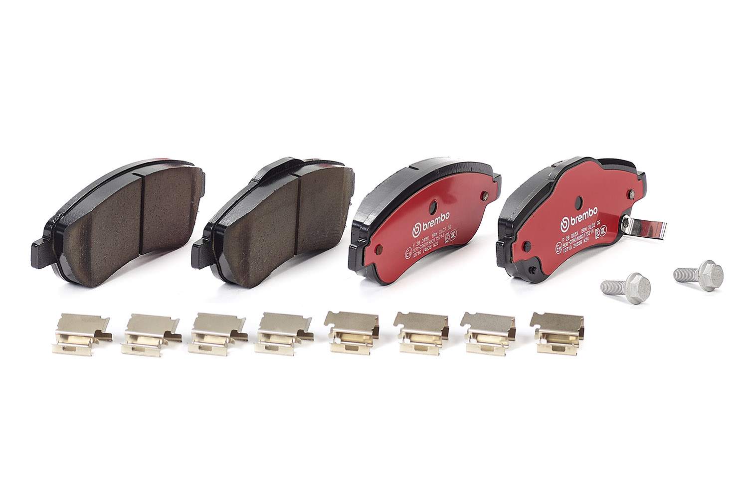 Jeu de 4 plaquettes de frein BREMBO ref. P 28 045X