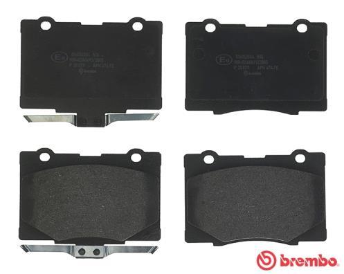 Jeu de 4 plaquettes de frein BREMBO ref. P 28 079