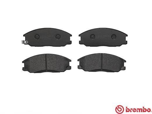 Jeu de 4 plaquettes de frein BREMBO ref. P 30 013