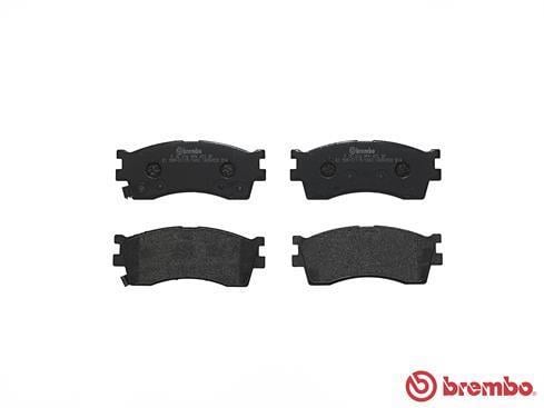Jeu de 4 plaquettes de frein BREMBO ref. P 30 016