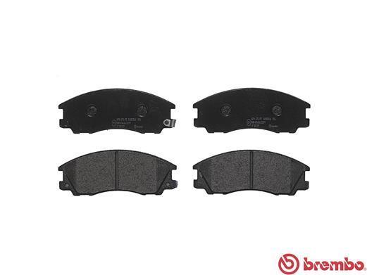 Jogo de 4 pastilhas de travão BREMBO ref. P 30 017