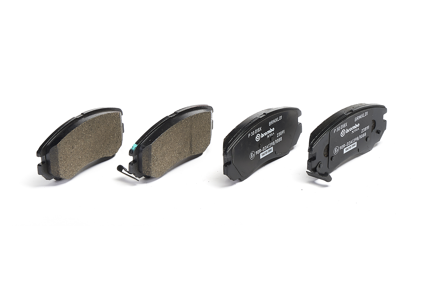 Jeu de 4 plaquettes de frein BREMBO ref. P 30 018X