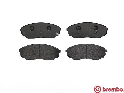 Jeu de 4 plaquettes de frein BREMBO ref. P 30 019