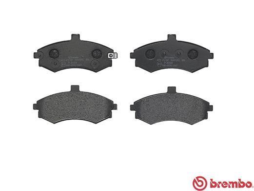 Jogo de 4 pastilhas de travão BREMBO ref. P 30 020