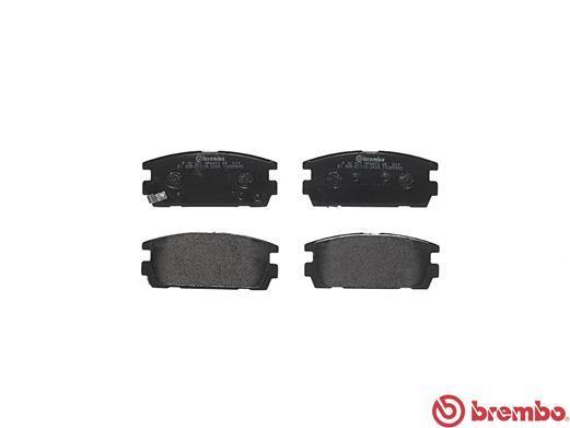 Jogo de 4 pastilhas de travão BREMBO ref. P 30 021