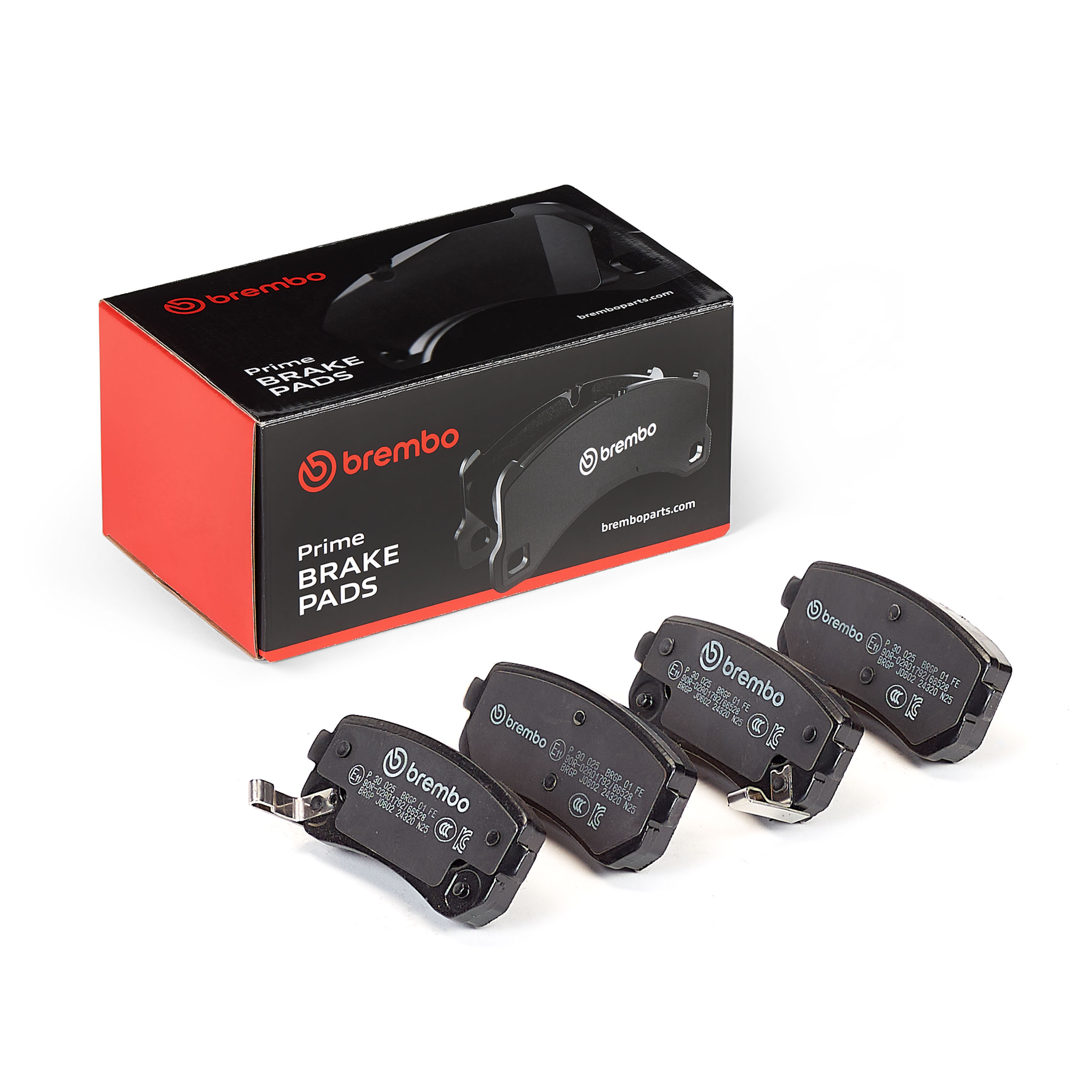 Jogo de 4 pastilhas de travão BREMBO ref. P 30 025