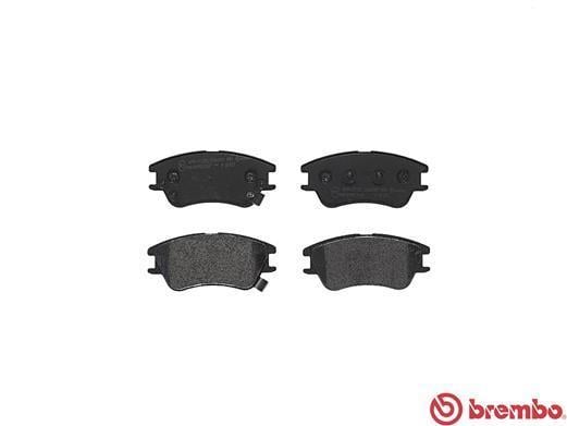 Jeu de 4 plaquettes de frein BREMBO ref. P 30 027