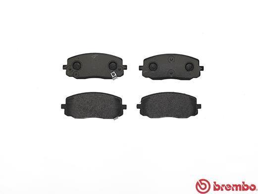 Jeu de 4 plaquettes de frein BREMBO ref. P 30 032