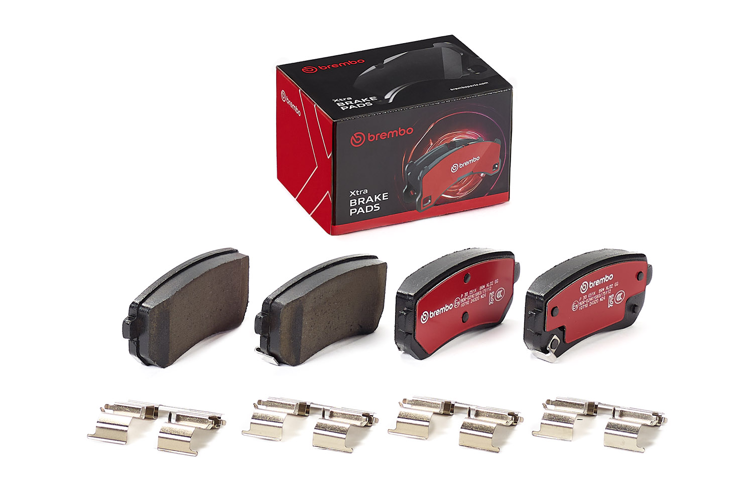 Jeu de 4 plaquettes de frein BREMBO ref. P 30 051X