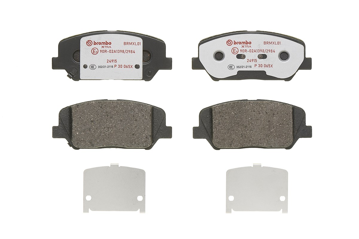 Jogo de 4 pastilhas de travão BREMBO ref. P 30 065X