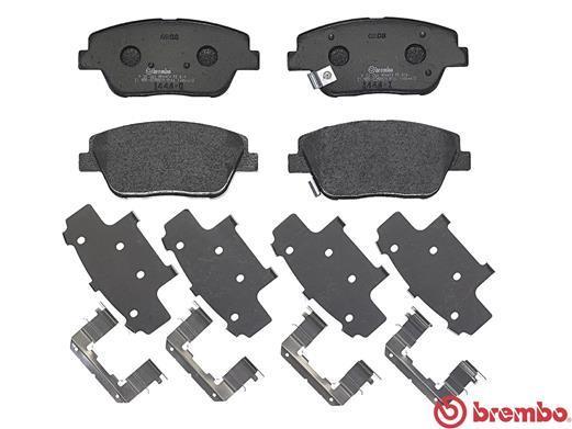 Jeu de 4 plaquettes de frein BREMBO P 30 066