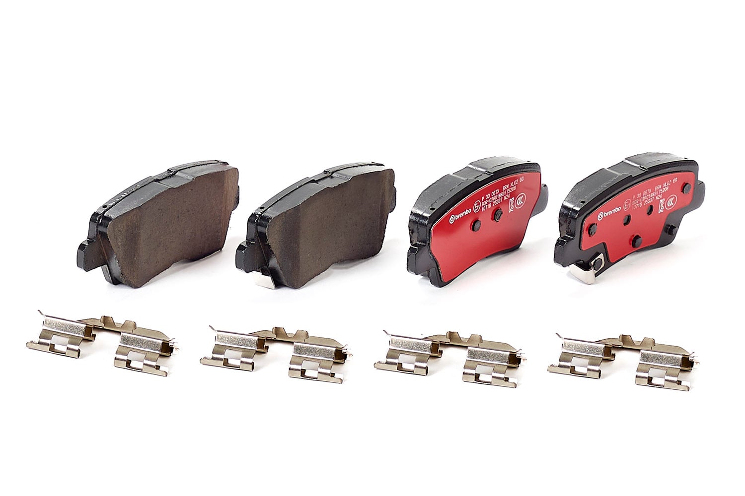 Jeu de 4 plaquettes de frein BREMBO ref. P 30 067X