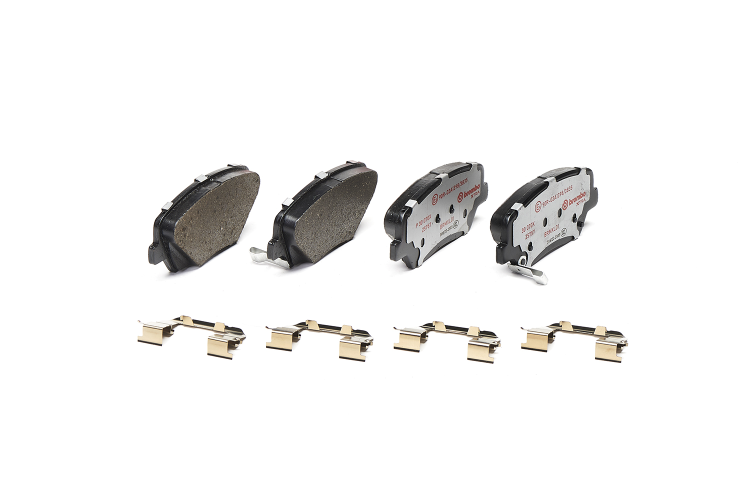 Jogo de 4 pastilhas de travão BREMBO ref. P 30 070X
