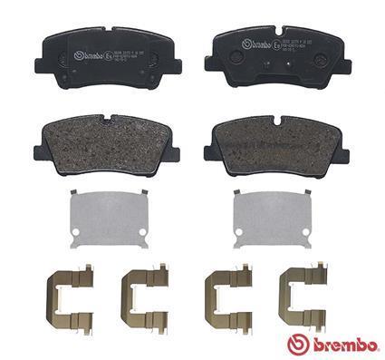 Jeu de 4 plaquettes de frein BREMBO ref. P 30 085