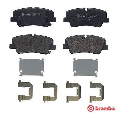 Jeu de 4 plaquettes de frein BREMBO ref. P 30 089