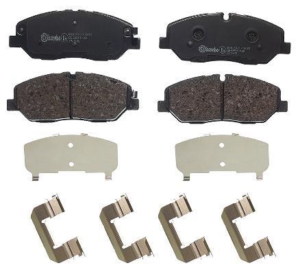 Jeu de 4 plaquettes de frein BREMBO ref. P 30 090