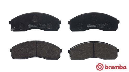 Jogo de 4 pastilhas de travão BREMBO ref. P 30 091