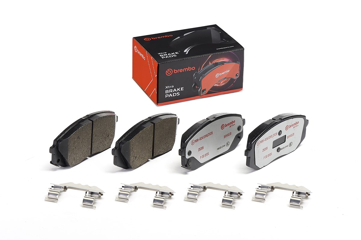Jeu de 4 plaquettes de frein BREMBO ref. P 30 093X