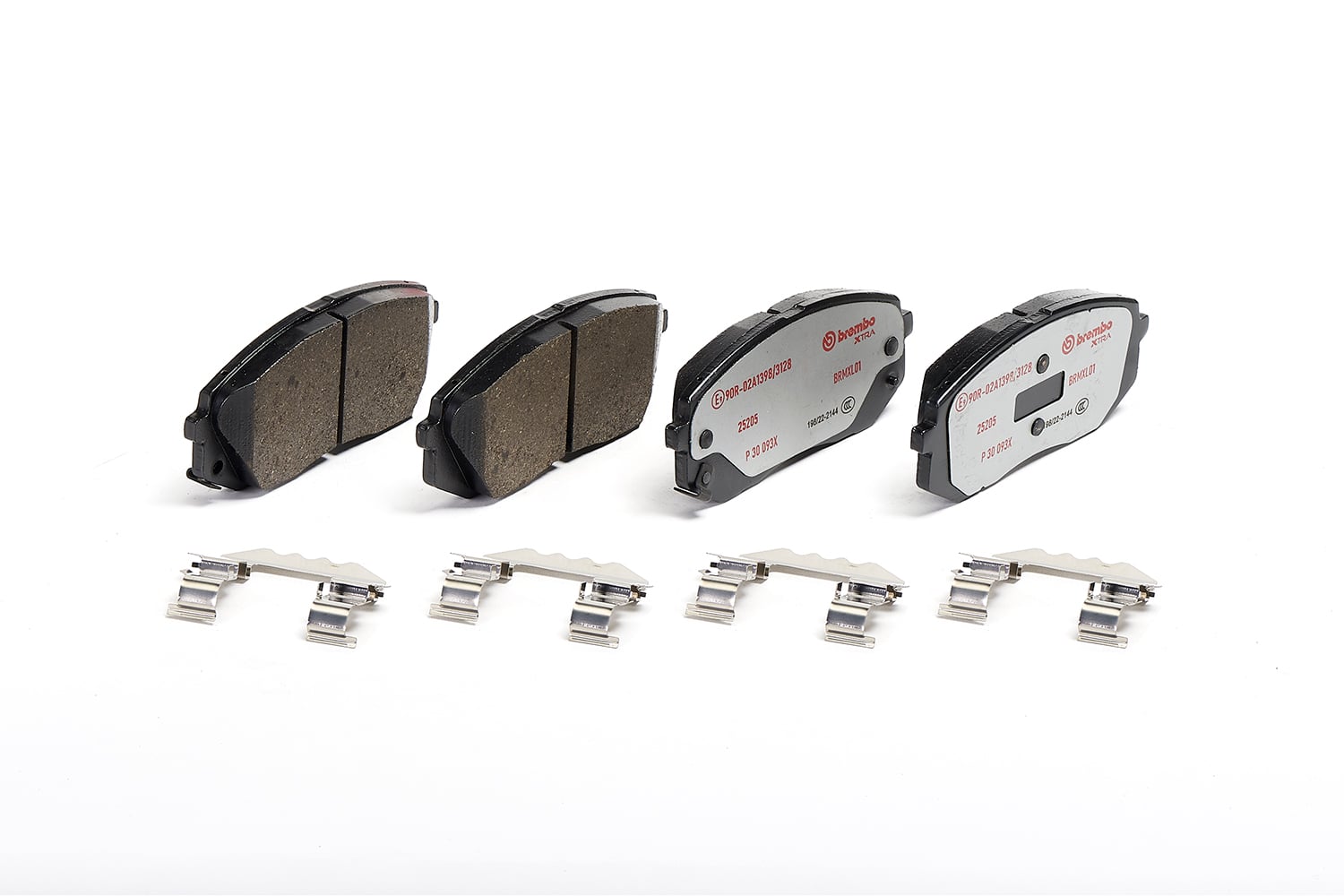 Jeu de 4 plaquettes de frein BREMBO ref. P 30 093X