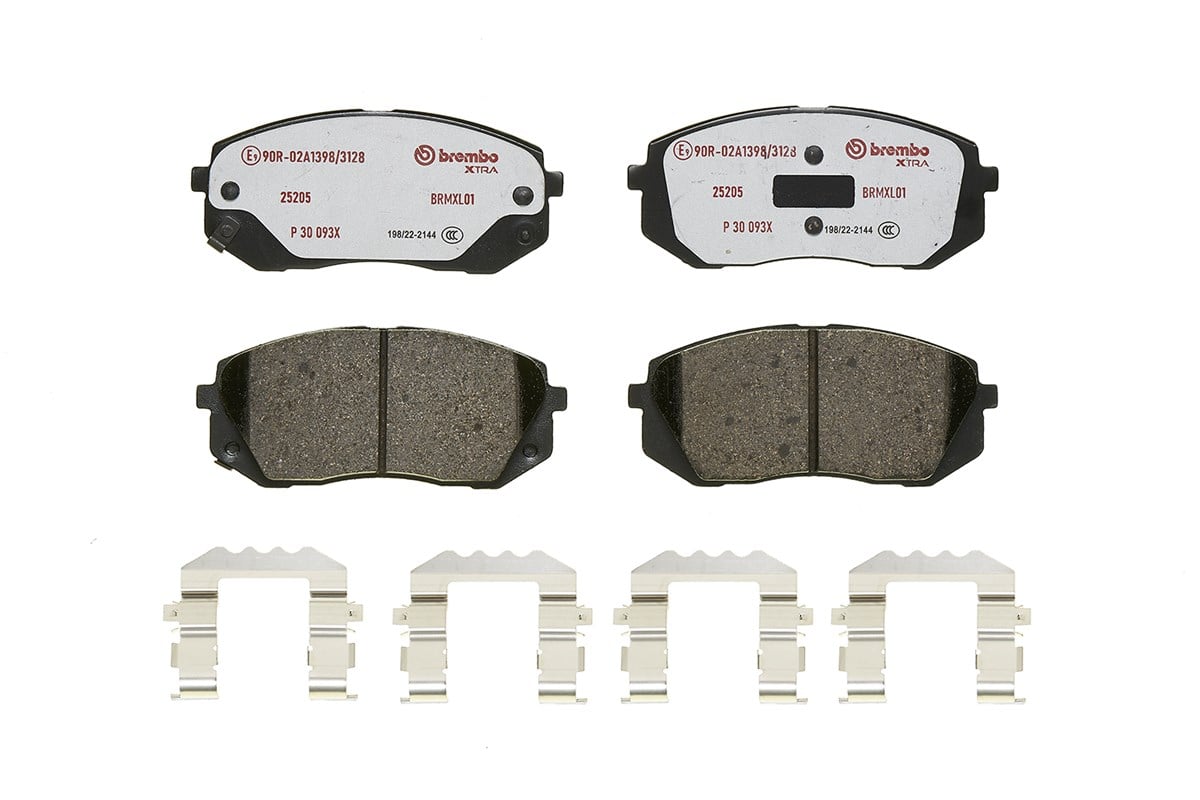 Jeu de 4 plaquettes de frein BREMBO ref. P 30 093X