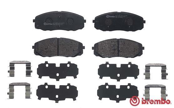 Jogo de 4 pastilhas de travão BREMBO ref. P 30 095