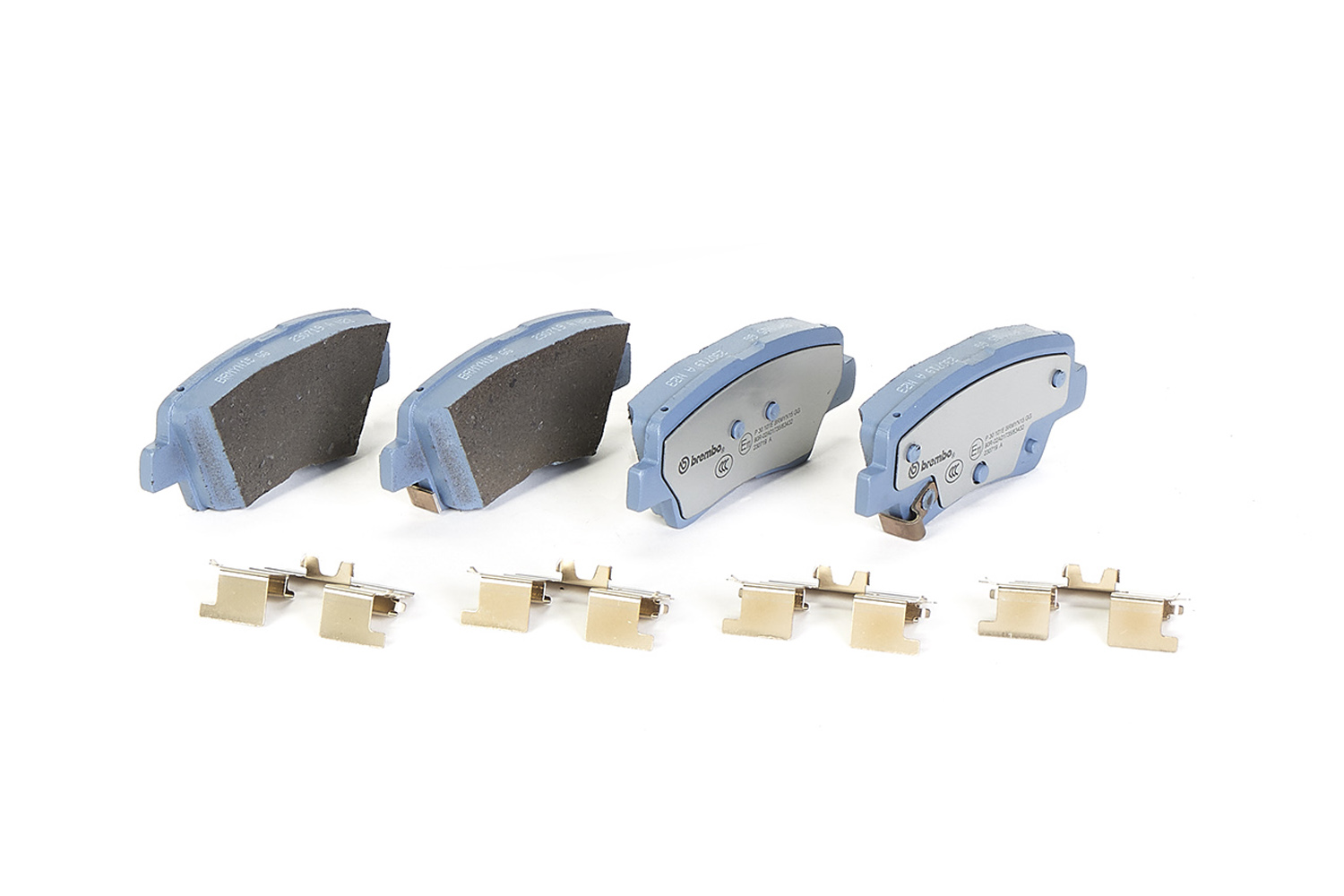 Jogo de 4 pastilhas de travão BREMBO ref. P 30 101E