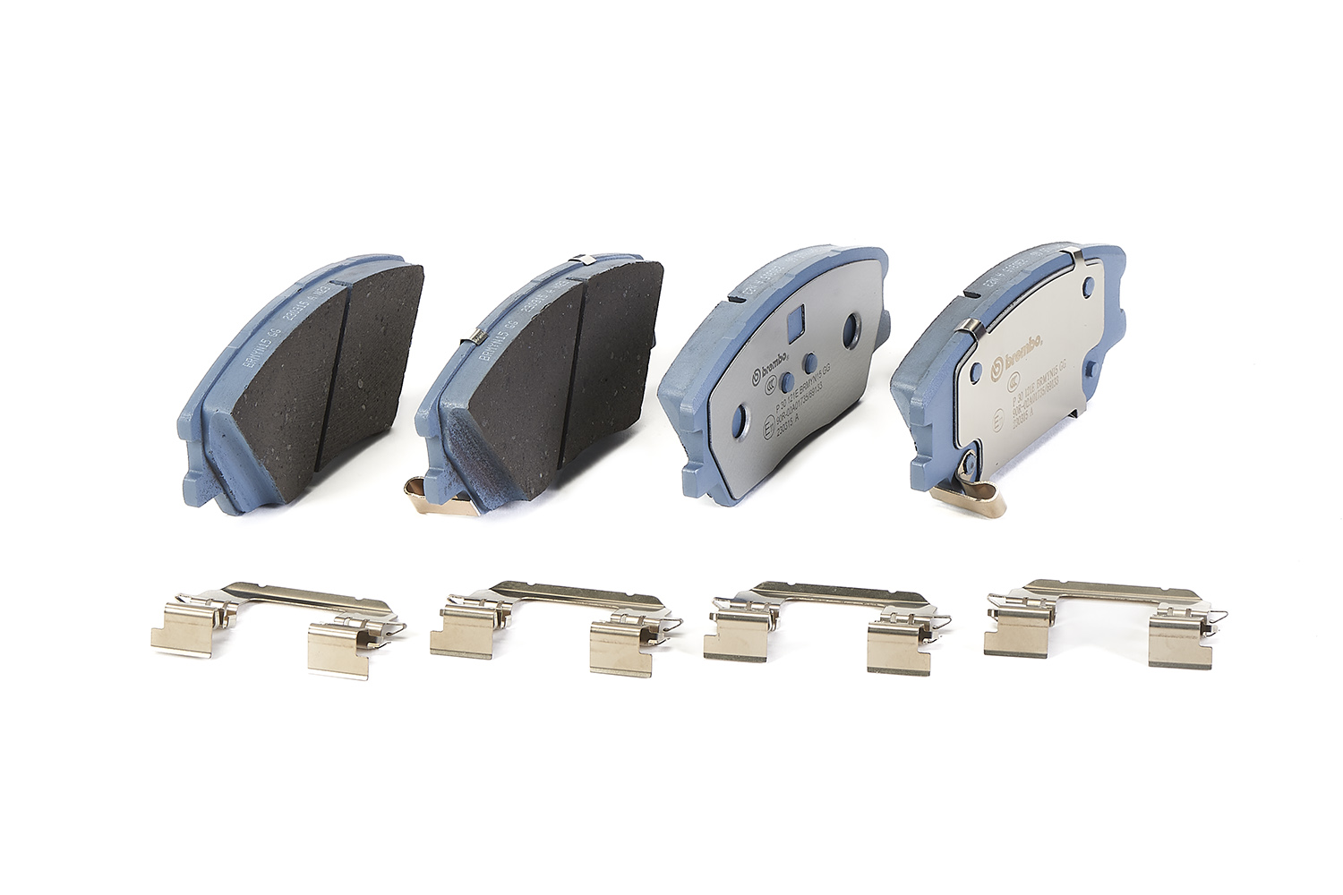 Jeu de 4 plaquettes de frein BREMBO ref. P 30 121E