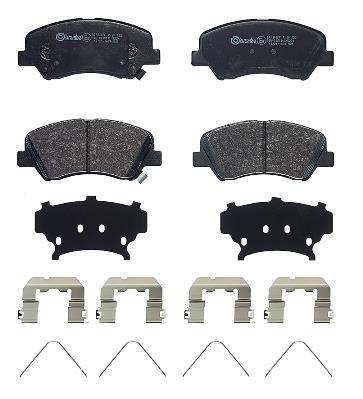 Jogo de 4 pastilhas de travão BREMBO ref. P 30 122