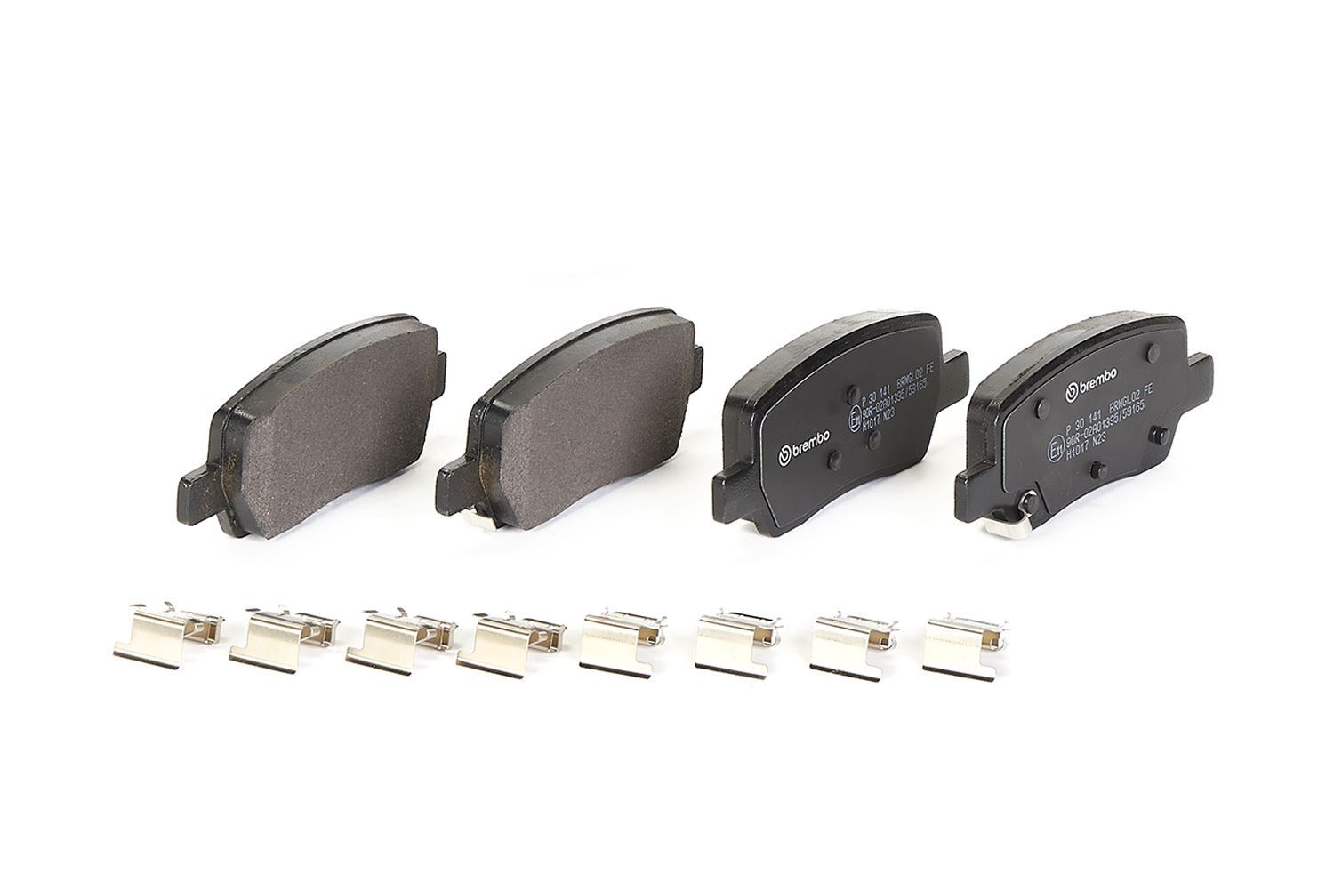 Jogo de 4 pastilhas de travão BREMBO ref. P 30 141