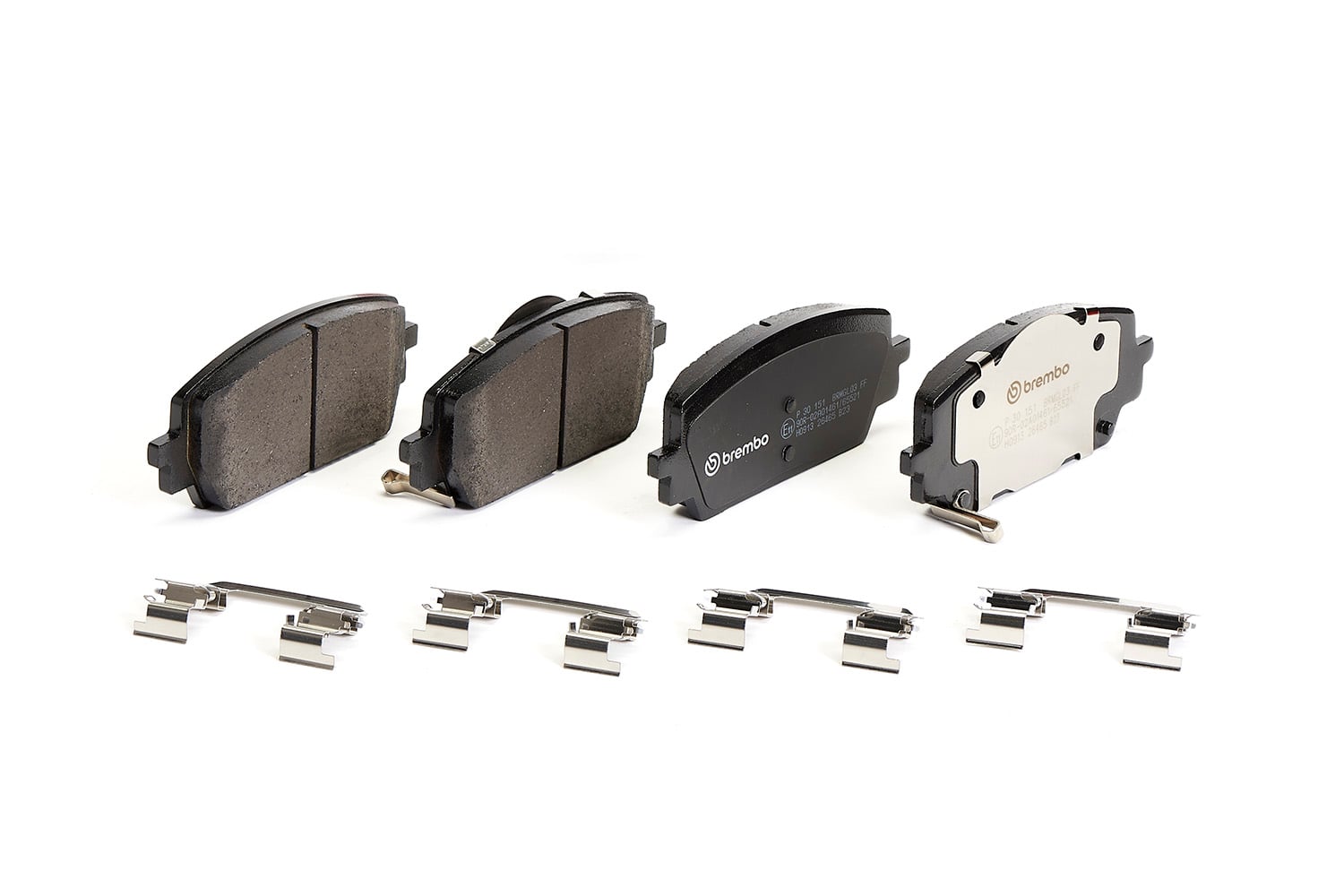 Jeu de 4 plaquettes de frein BREMBO ref. P 30 151