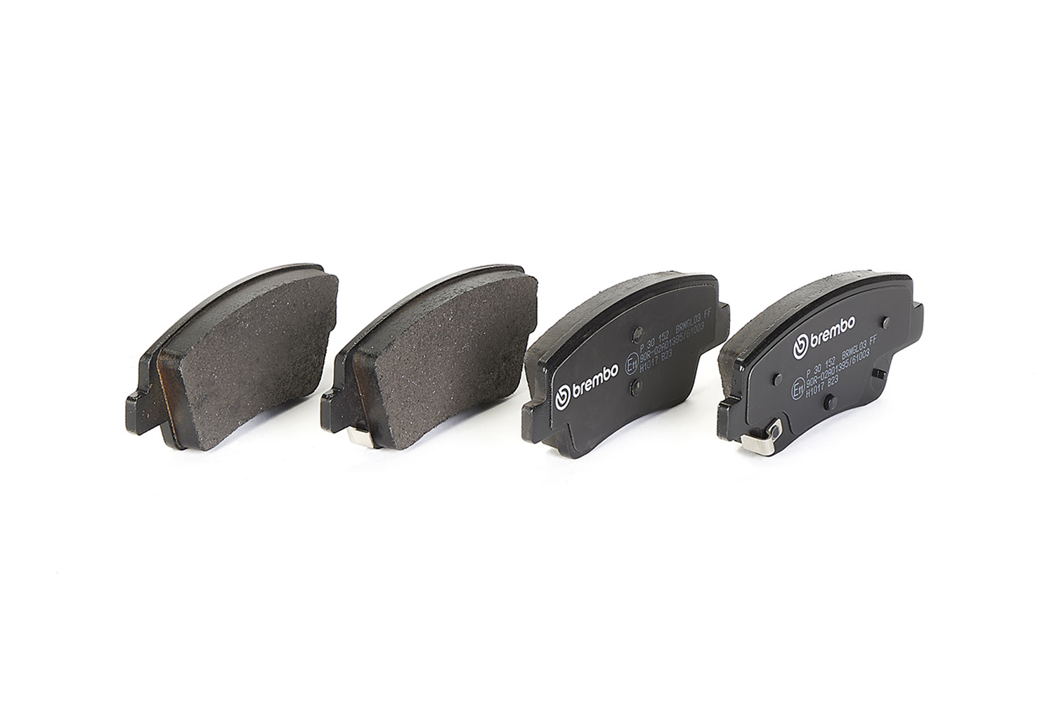 Jogo de 4 pastilhas de travão BREMBO ref. P 30 152